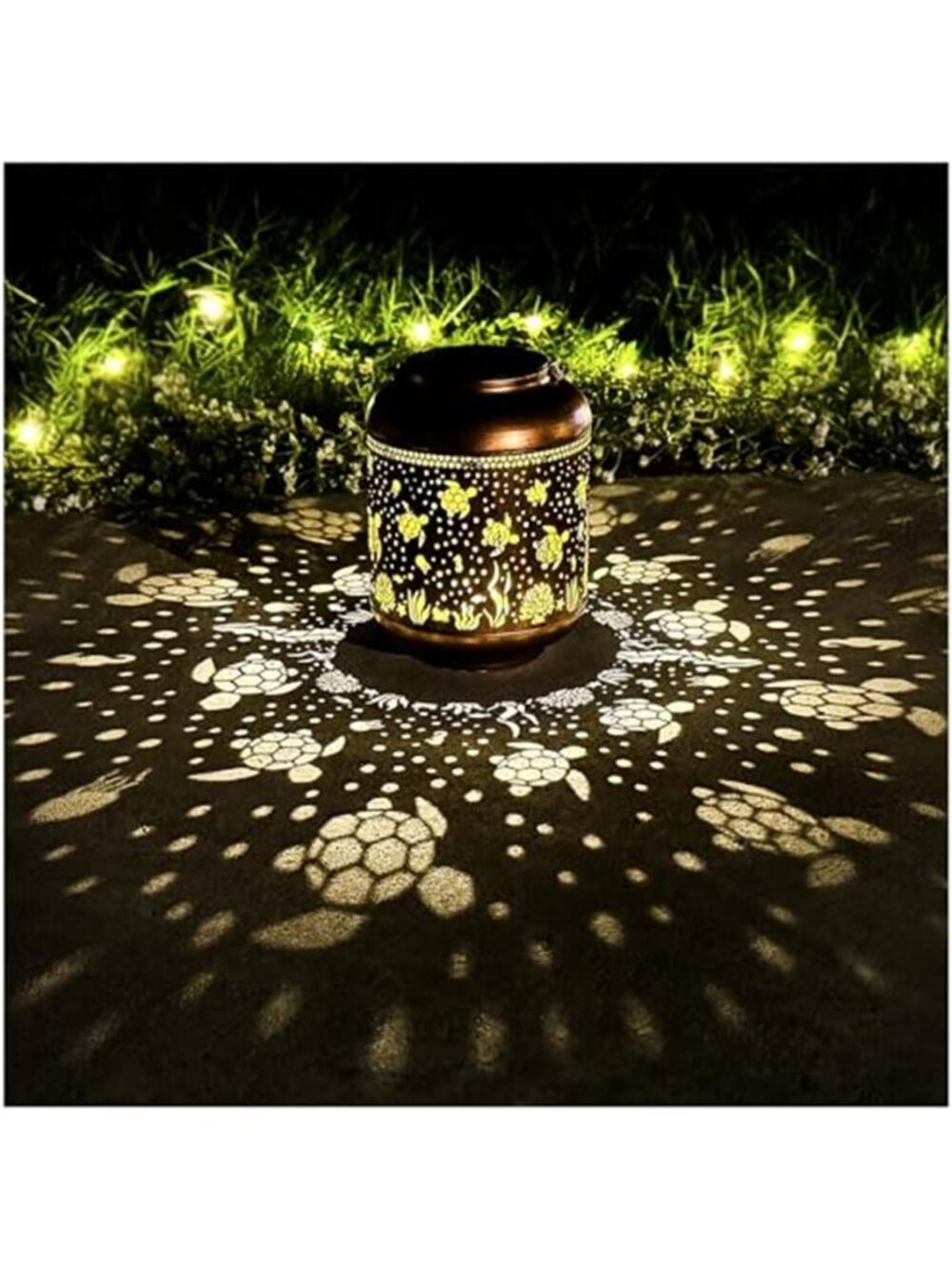 Sea Turtle Solar Lanterns Outdoor Waterproof,Hanging Solar Lights Sea Turtle